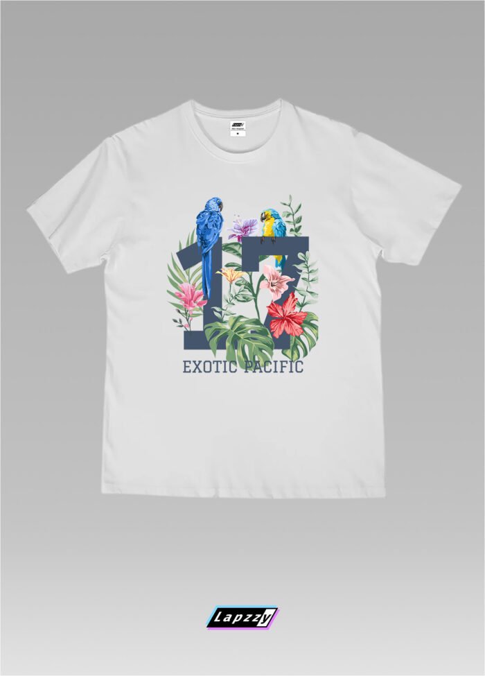 17 Flowers Unisex White Tee