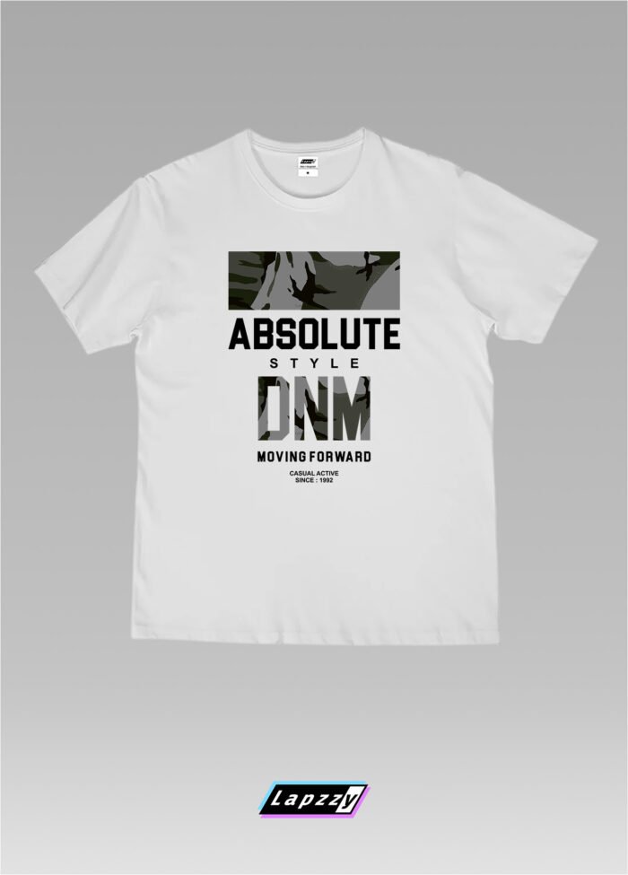 Absolute Unisex White Tee