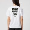 Absolute Unisex White Tee