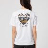 Animal Coloured Heart Unisex White Tee