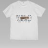 Animal Print Wild Unisex White Tee