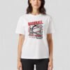 Baseball Athletic Department Unisex White Tee