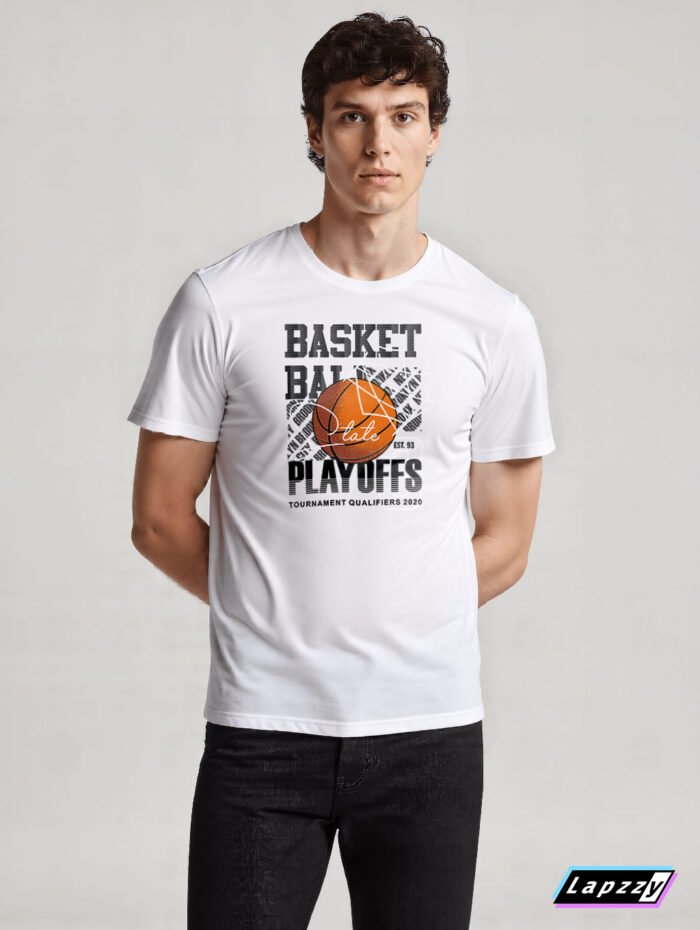 Baseball Play Off Unisex White Tee