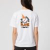 Baseball Player Unisex White Tee