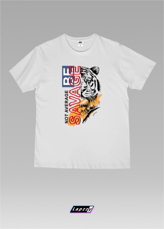 Be Savage Unisex White Tee