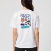 Beach Gears Unisex White Tee