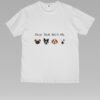Best Pal Dog Faces Unisex White Tee