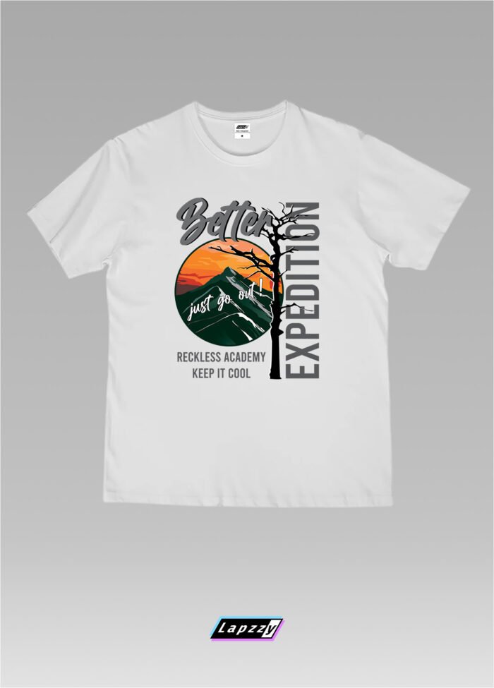 Better Expedition Unisex White Tee
