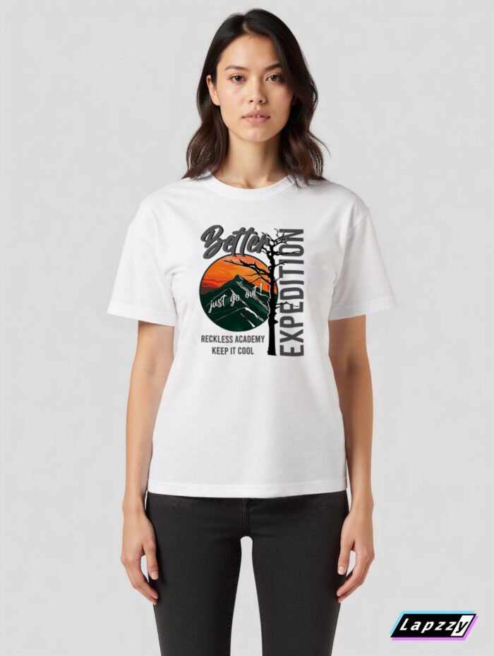 Better Expedition Unisex White Tee