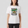 Bring The Culture Skate Boarding Unisex White Tee