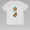 Car With Surfboard Unisex White Tee