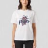 Classic Rose Chill Unisex White Tee