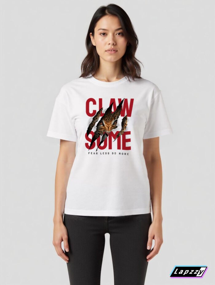 Claw Some Tiger Unisex White Tee