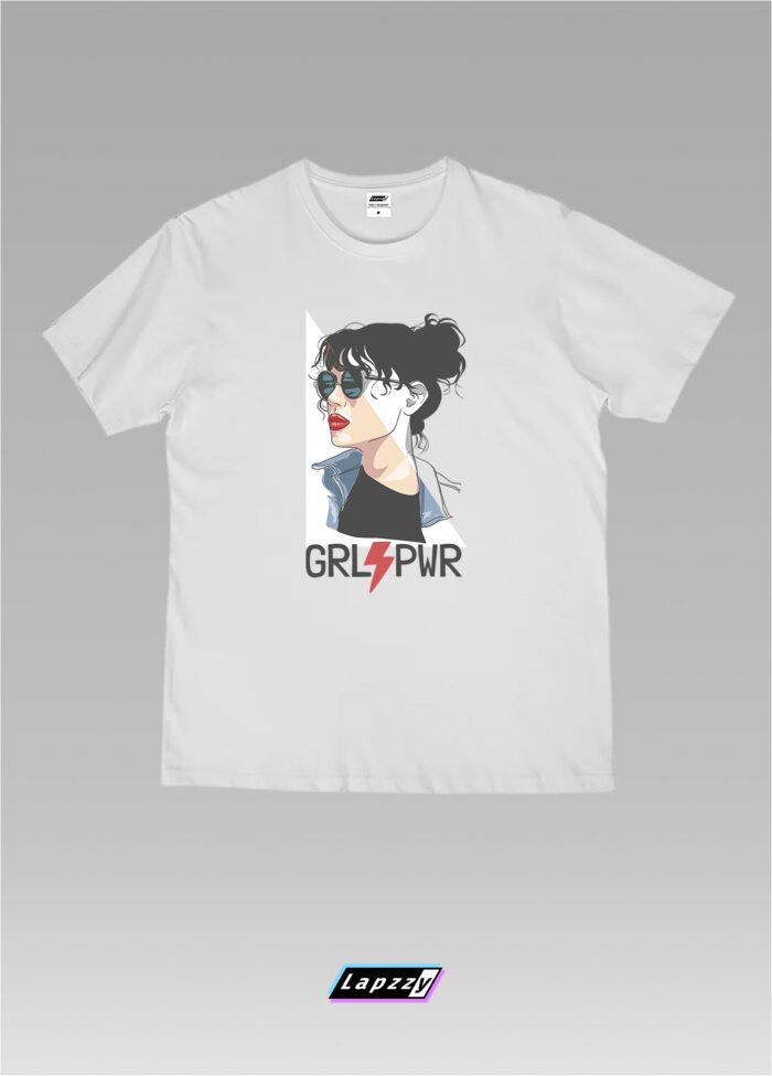 Cool Power Unisex White Tee