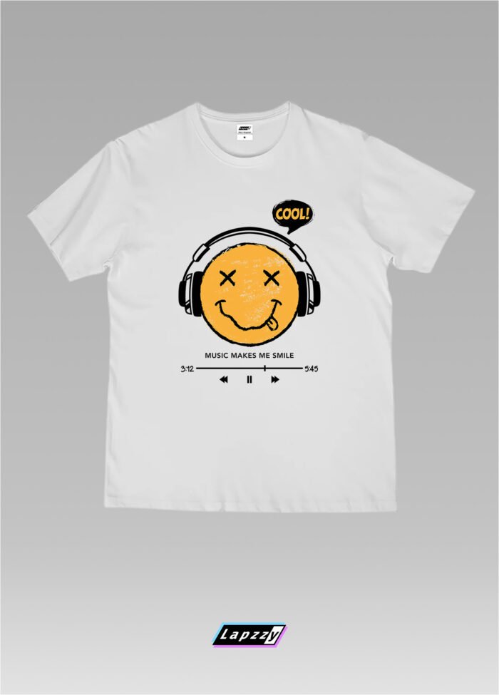 Cool Player Face Unisex White Tee