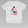Cute Young Unisex White Tee