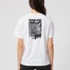 Fearless Leopard Unisex White Tee