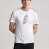 Feather Chill Unisex White Tee
