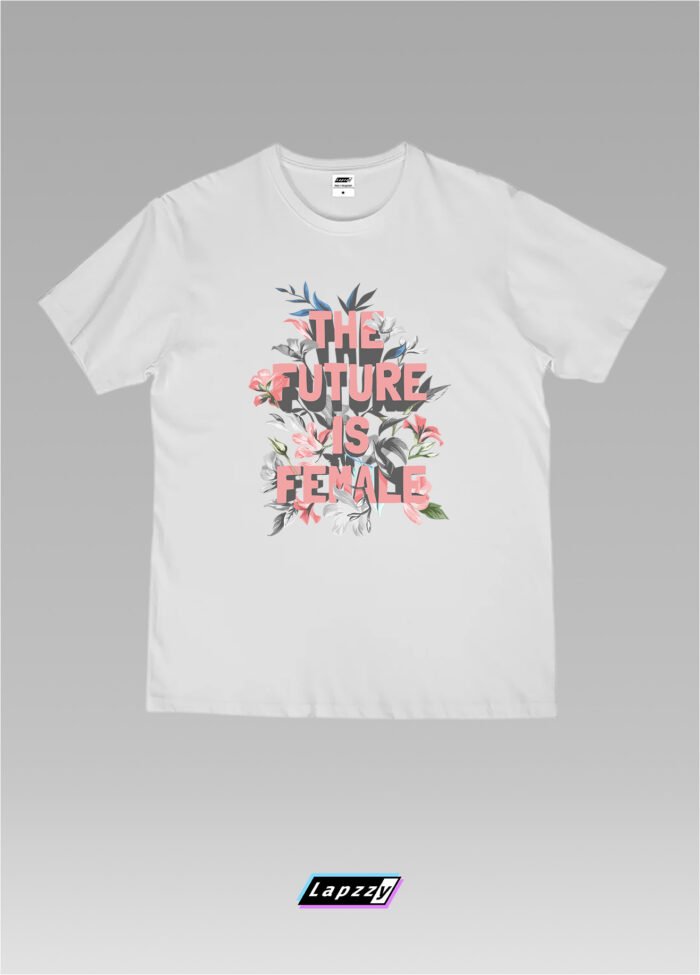 Female Future Unisex White Tee