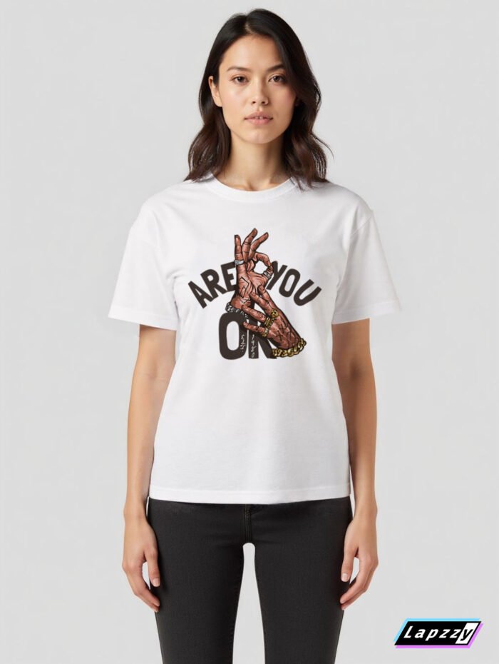 Finger-Rings_w_f Finger Rings Unisex White Tee