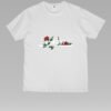 Forerver Sunday Rose Unisex White Tee