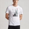 Freedom Pigeon Unisex White Tee