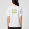 Geek Natural Born Unisex White Tee