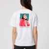 With Sunglasses Unisex White Tee