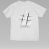 Hashtag Unisex White Tee