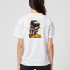 Hip Hop Style Skull Calling Unisex White Tee