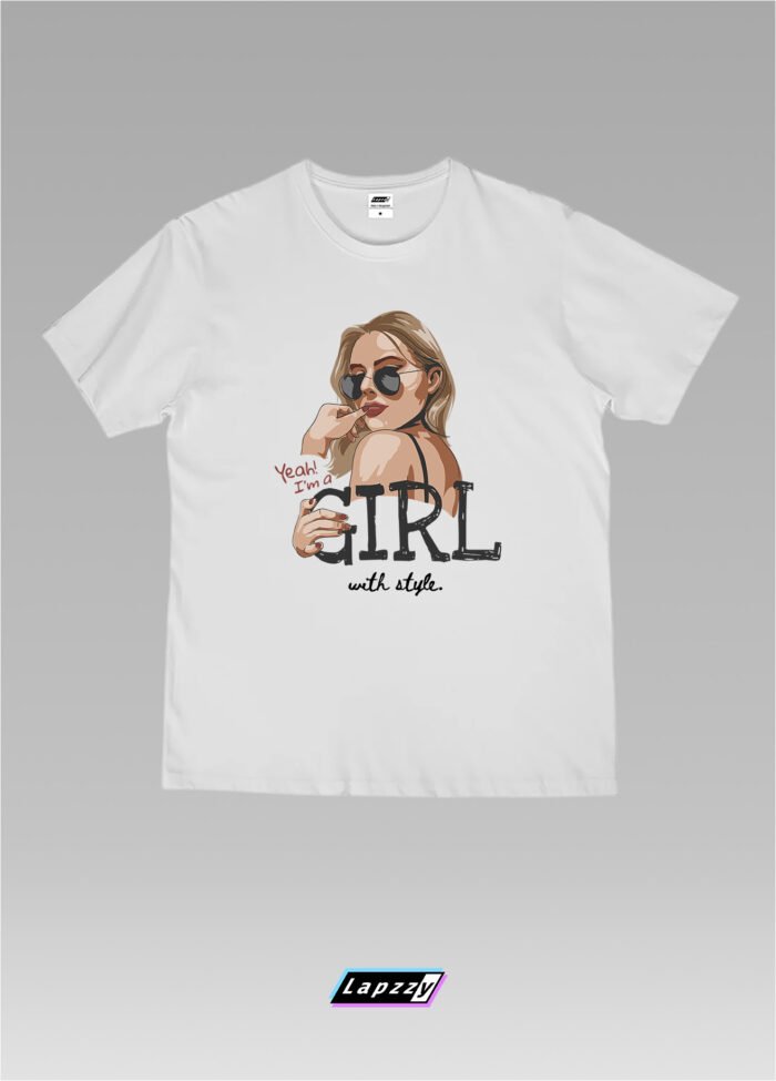 Im A With Style Unisex White Tee