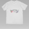 Infinite Amour Flowers Unisex White Tee