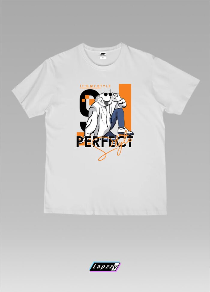 Its My Style Unisex White Tee