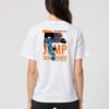 Jump Skateboard Unisex White Tee