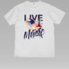 Live Music Unisex White Tee