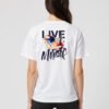 Live Music Unisex White Tee
