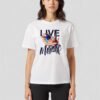 Live Music Unisex White Tee