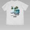 Long Beach Chilling House Unisex White Tee