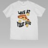 Love At First Bite Unisex White Tee