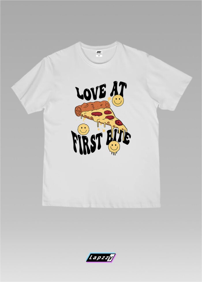 Love At First Bite Unisex White Tee