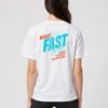 Move Fast Unisex White Tee
