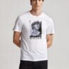 Not Matter David Unisex White Tee
