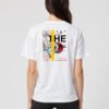 Off The Wall Skater Unisex White Tee