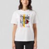 Off The Wall Skater Unisex White Tee