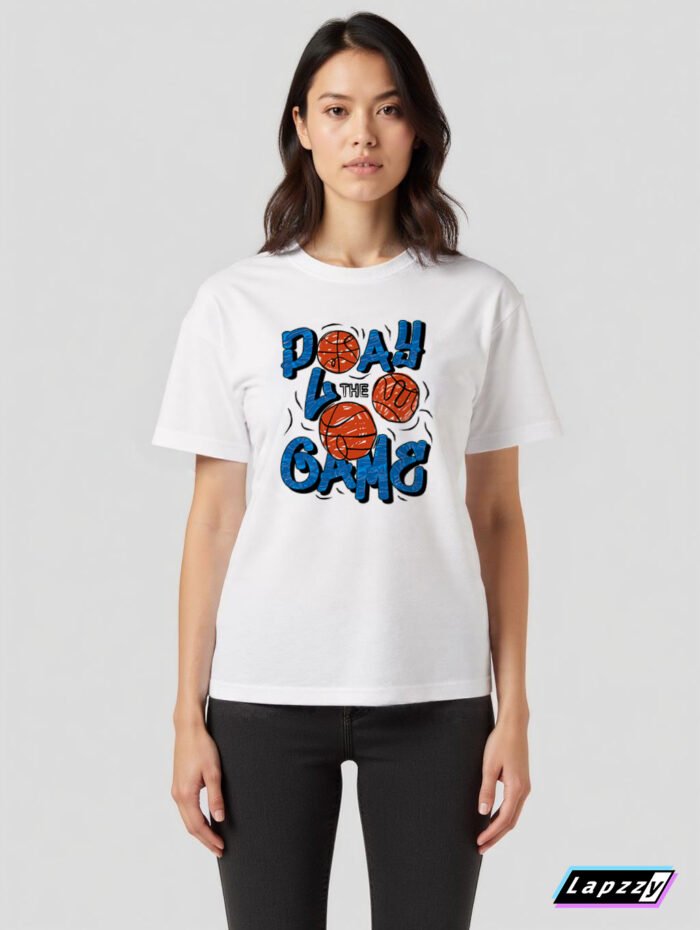 Play The Game Unisex White Tee