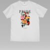 Pride Flower Snake Unisex White Tee