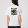 Primitive Instinct Flowers Unisex White Tee