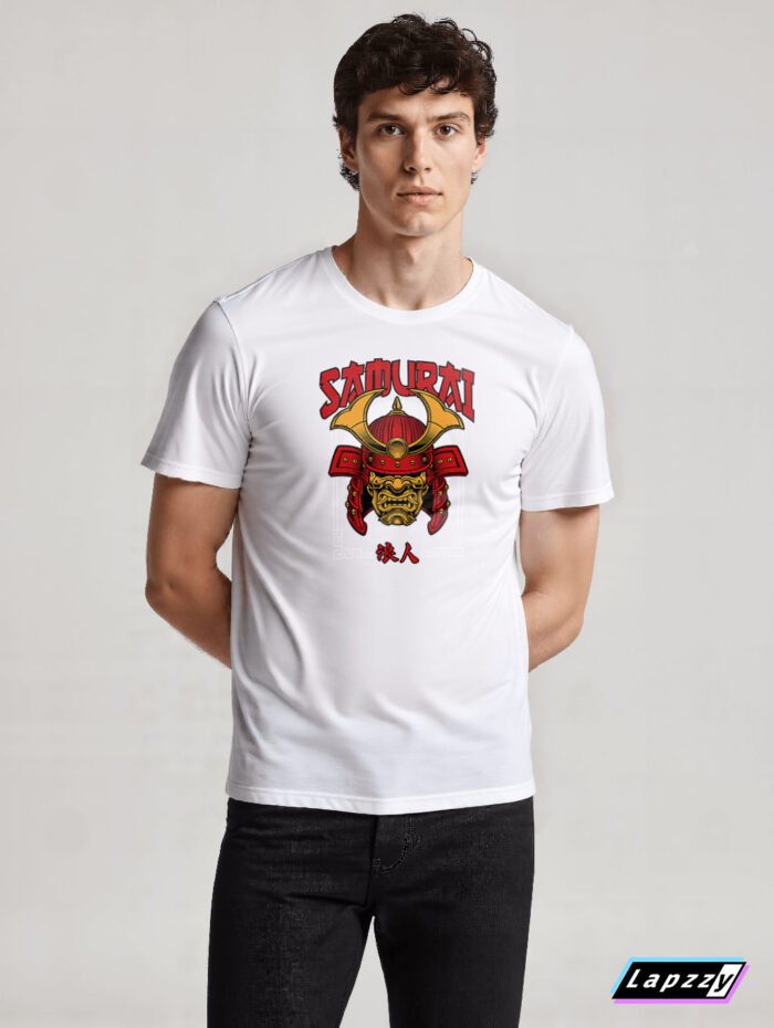 Samurai Ronin Unisex White Tee