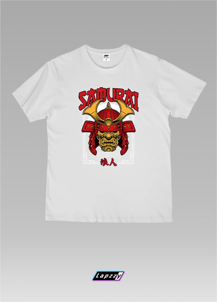 Samurai Ronin Unisex White Tee