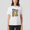 Scooter Riding Unisex White Tee